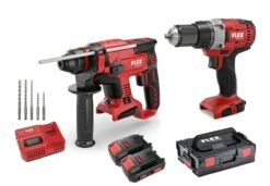 Flex Akku-Kombi-Bohrhammer U. Akku-Bohrschrauber