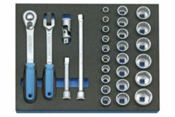 Gedore 2005 CT2-D 19 Steckschlüssel-Sortiment 1/2"