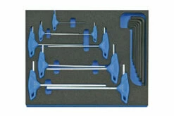 Gedore 2005 CT2-DT 42 Winkelschraubendreher-Satz 17-tlg