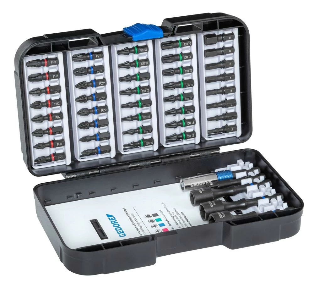 Gedore 666-045 Torsions-Bit-Set 45-tlg 4 Gedore 666-045 Torsions-Bit-Set 45-tlg – Bild 2