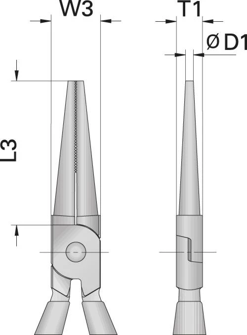 Gedore 8122-160 TL Rundzange 160 Mm 5 Gedore 8122-160 TL Rundzange 160 Mm – Bild 3