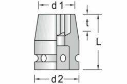 Gedore TX K 19 E12 Kraftschraubereinsatz 1/2 Zoll Außen-TX E12 -WERKZEUGHANDEL ROEDER Verkäufe gedore kraftschraubereinsatz aussen torx tz 1