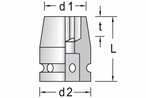 Gedore TX K 19 E10 Kraftschraubereinsatz 1/2 Zoll Außen-TX E10 4 Gedore TX K 19 E10 Kraftschraubereinsatz 1/2 Zoll Außen-TX E10 – Bild 2