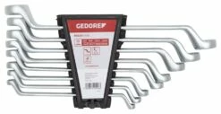 GEDORE Red Doppel-Ringschlüssel-Satz 8 Tlg. 6-22 Mm, Gekröpft