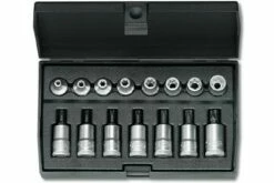 Gedore Schraubendreher-Satz 3/8 Zoll TX T20-T50-E5-E10