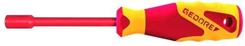 Gedore VDE-Steckschlüssel Mit 3 K-Griff 10 Mm 3 Gedore VDE-Steckschlüssel Mit 3 K-Griff 10 Mm