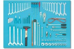 Gedore Werkzeugsortiment Baumaschinen S 1005 A