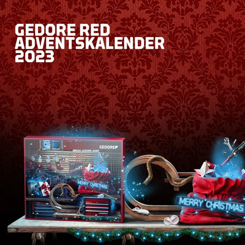 Gedore Red Adventskalender 2023 3 Gedore Red Adventskalender 2023