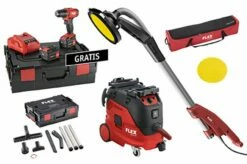 Flex Giraffe® GE 5 R + M-Sauger VCE 33 + Akku-Bohrschrauber 10,8 V LD