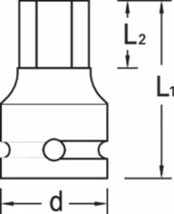 Gedore IN K 21 22 Kraftschraubereinsatz 1 Zoll IN-6-kt 22 Mm -WERKZEUGHANDEL ROEDER Verkäufe kraftschraubereinsatz 1 zoll in 6 kant 1