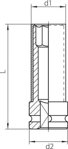 Gedore K 19 LS 17 Kraftschraubereinsatz 1/2 Mit Schutzhülse 17 Mm 4 Gedore K 19 LS 17 Kraftschraubereinsatz 1/2 Mit Schutzhülse 17 Mm – Bild 2