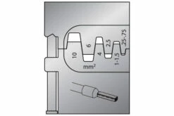 GEDORE Modul-Einsatz 8140-06 Für Aderendhülsen