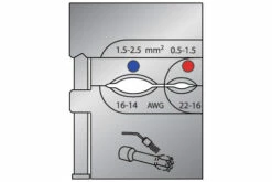 GEDORE Modul-Einsatz 8140-21 Für Schrumpfschlauch