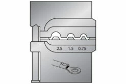 GEDORE Moduleinsatz 8140-04 Für Unisolierte Kabelschuhe