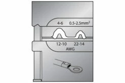 GEDORE Moduleinsatz 8140-05 Für Unisolierte Kabelschuhe