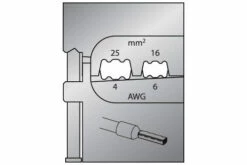 GEDORE Moduleinsatz 8140-07 Für Aderendhülsen