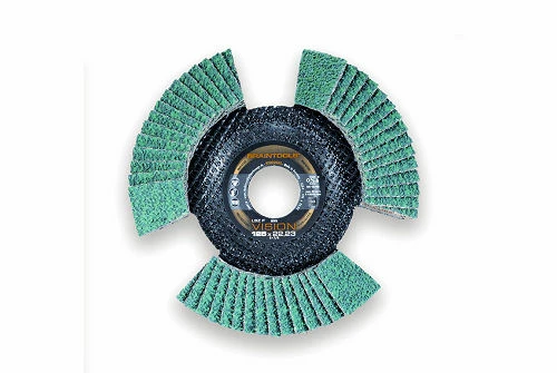 RHODIUS Lamellenschleifscheibe LSZ F Vision Schräg 125 Mm K40 3 RHODIUS Lamellenschleifscheibe LSZ F Vision Schräg 125 Mm K40