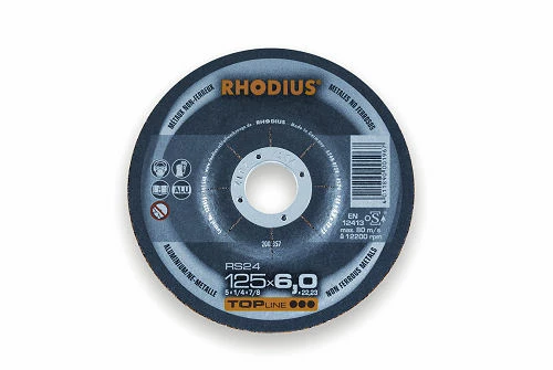 Rhodius Schruppscheibe RS 24 Gekröpft 230 X 6,0 X 22,23 Mm 3 Rhodius Schruppscheibe RS 24 Gekröpft 230 X 6,0 X 22,23 Mm