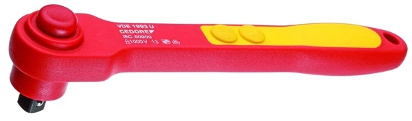 Gedore VDE 1993 U VDE-Umschaltknarre 1/2 Zoll 3 Gedore VDE 1993 U VDE-Umschaltknarre 1/2 Zoll